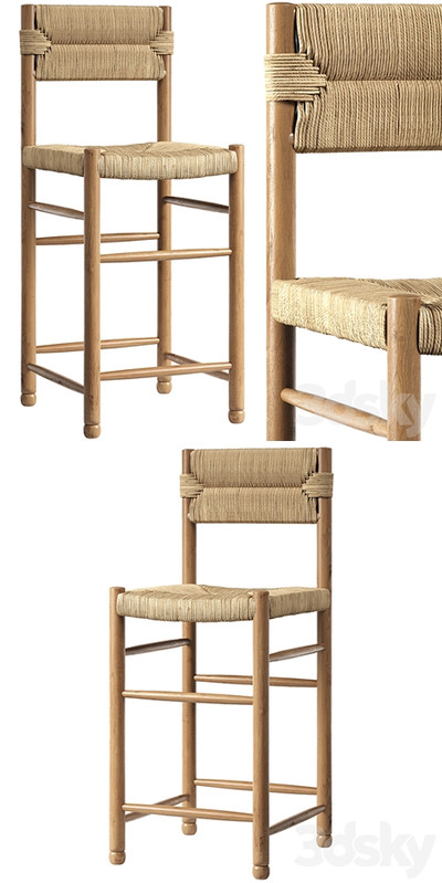 Rattan chair | Charlotte Counter Stool